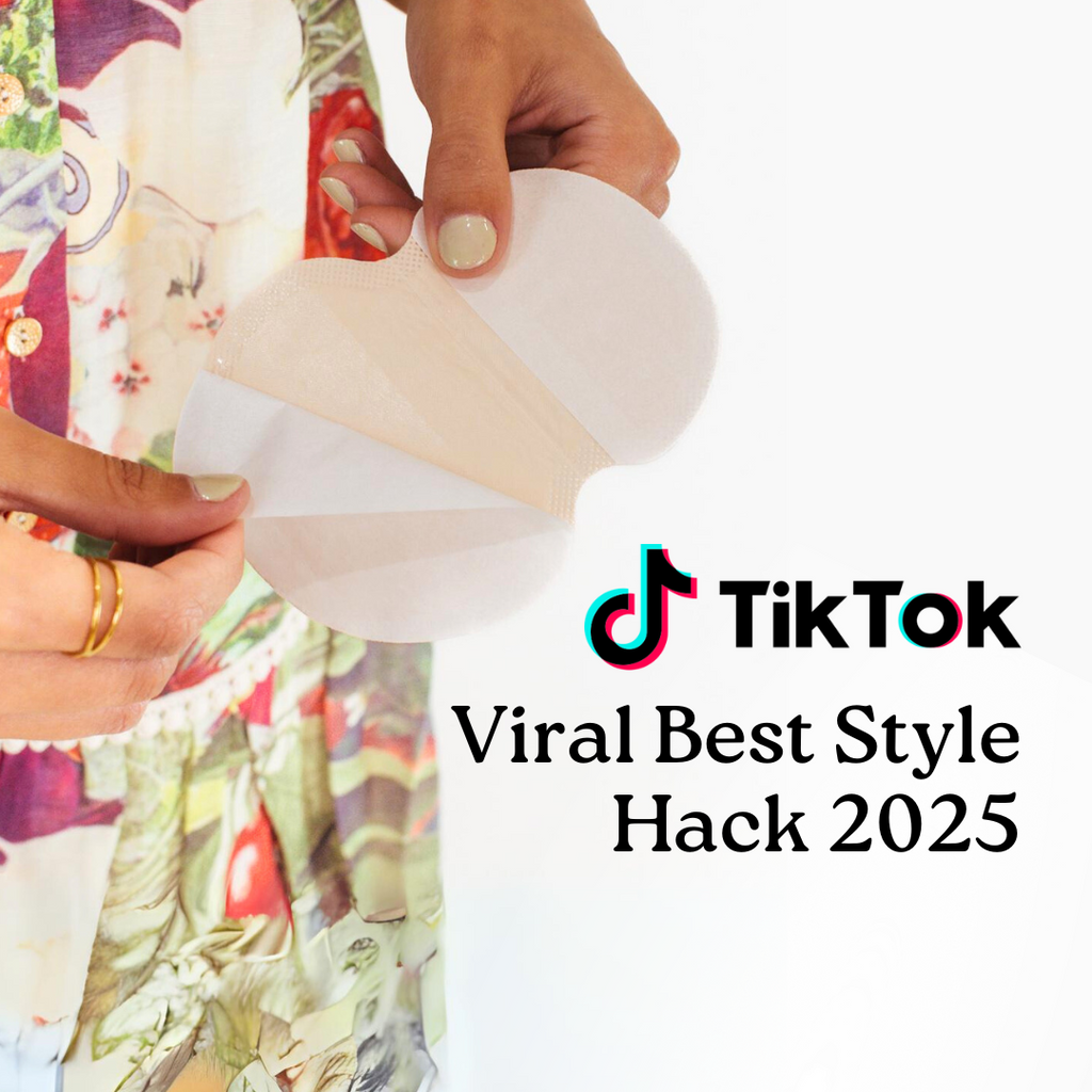 Person holding a paper heart with TikTok logo and text overlay on a white background